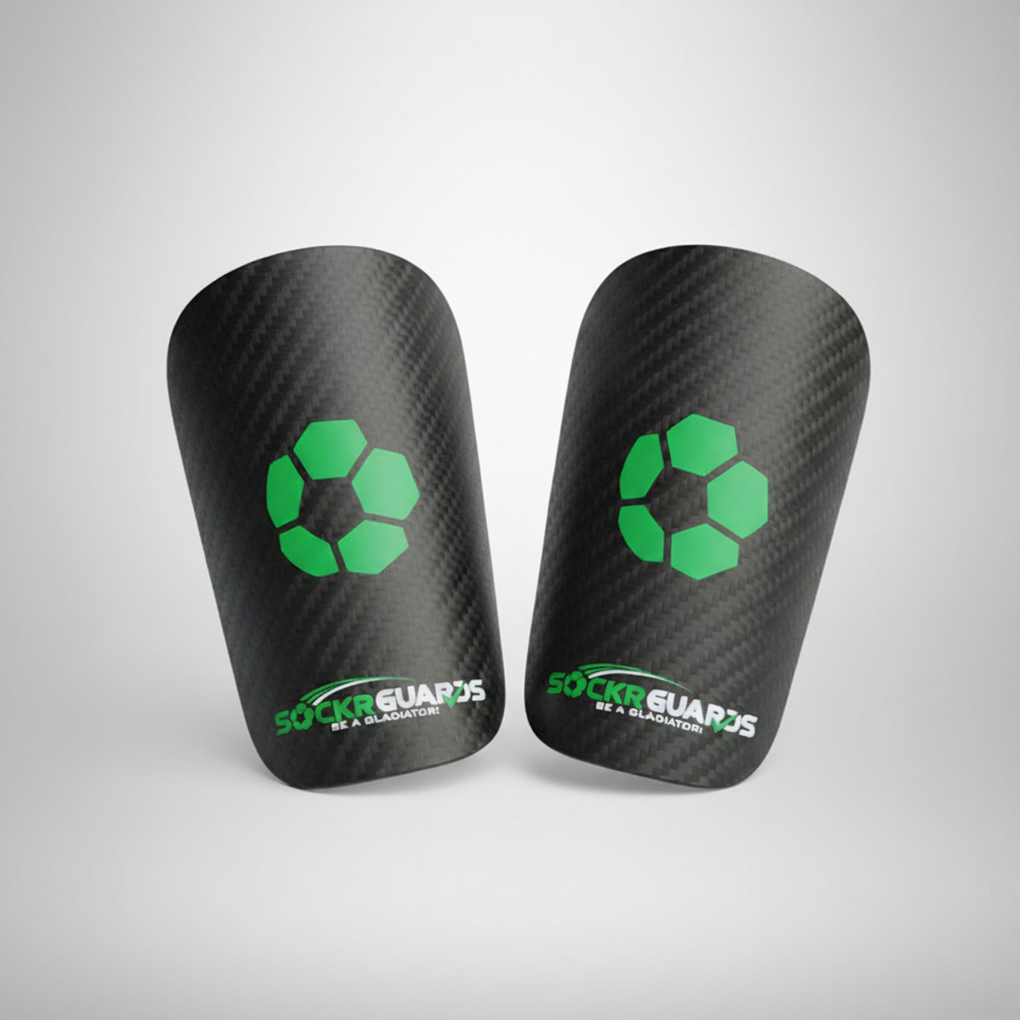 Carbon Max scheenbeschermers close-up