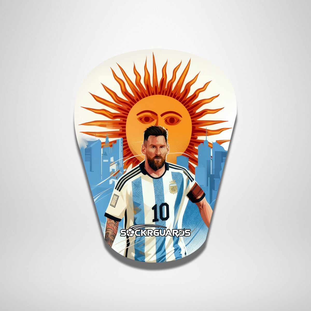 Messi vs Ronaldo Scheenbeschermers