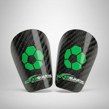 lichte carbon scheenbeschermers van Sockrguards