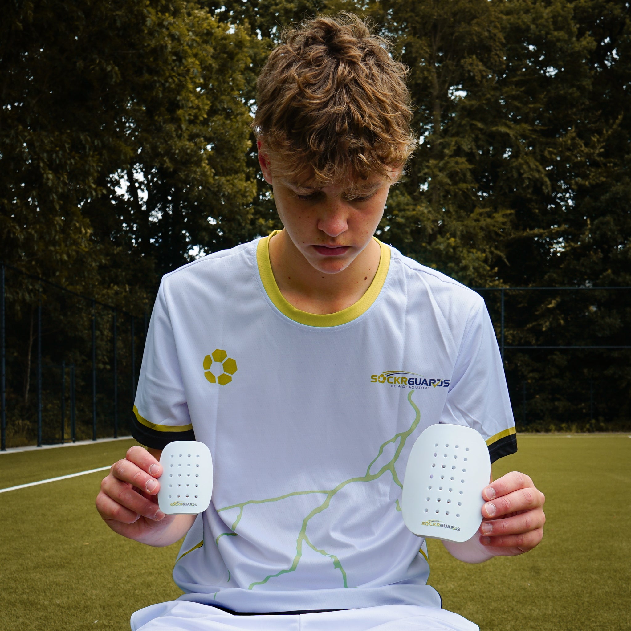 Flexibele scheenbeschermers