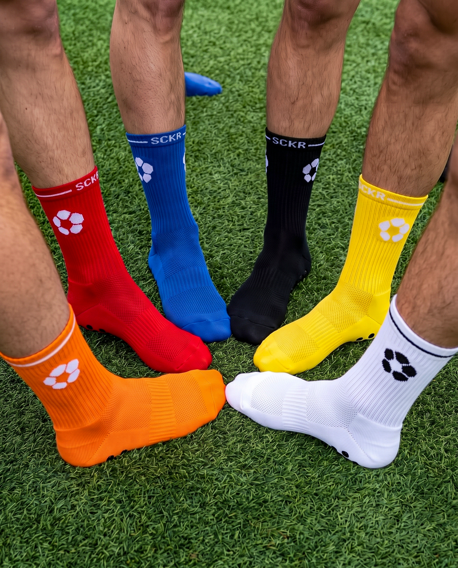 Gripsokken Voetbal 4-Pack