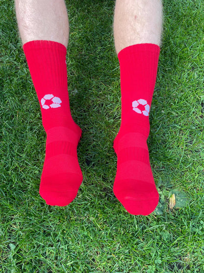 Sockrguards Gripsokken - rood