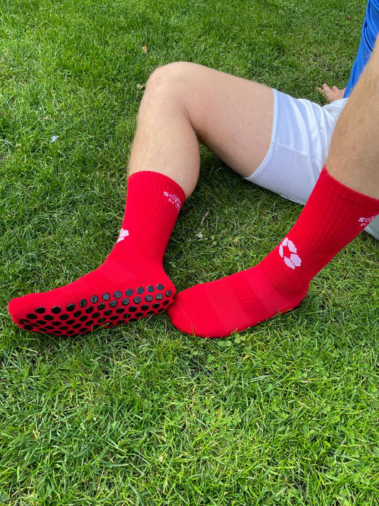 Sockrguards Gripsokken - rood