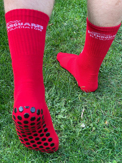 Sockrguards Gripsokken - rood