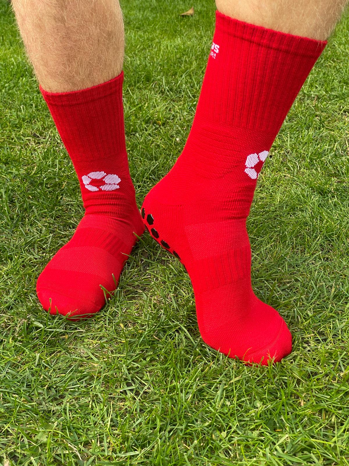 Sockrguards Gripsokken - rood